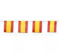 Guirnalda de Banderas de España de papel de 15x20 cm 50 m de largo