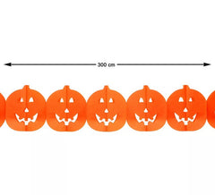 Ghirlanda di zucca 300 cm