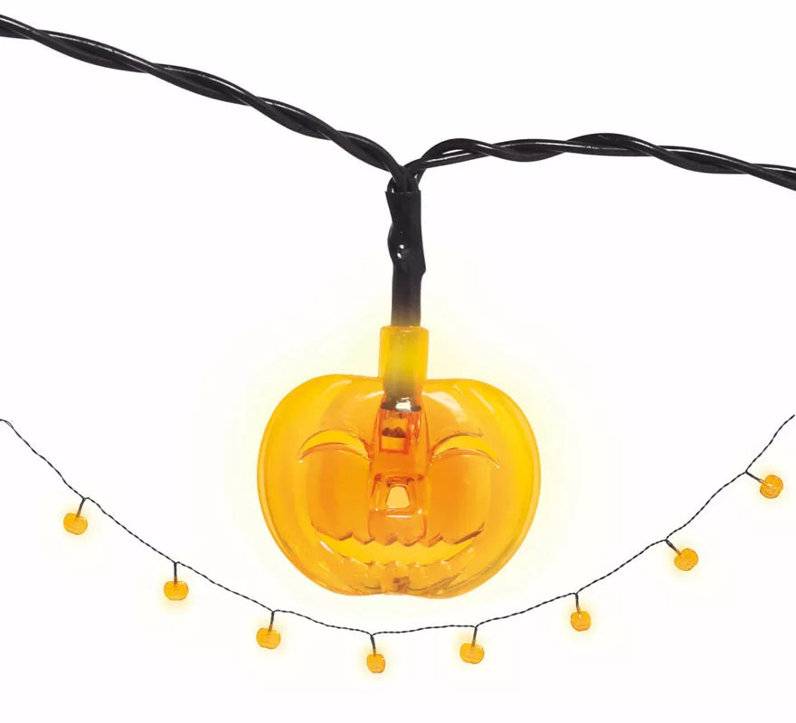 Translation missing: es.Guirnalda de Calabazas a Pilas de Led 10