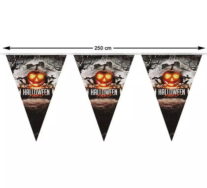 Guirnalda de Calabazas Halloween de 250 cm