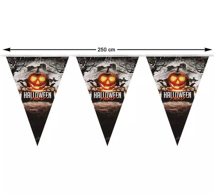 Translation missing: it.Guirnalda de Calabazas Halloween de 250 cm