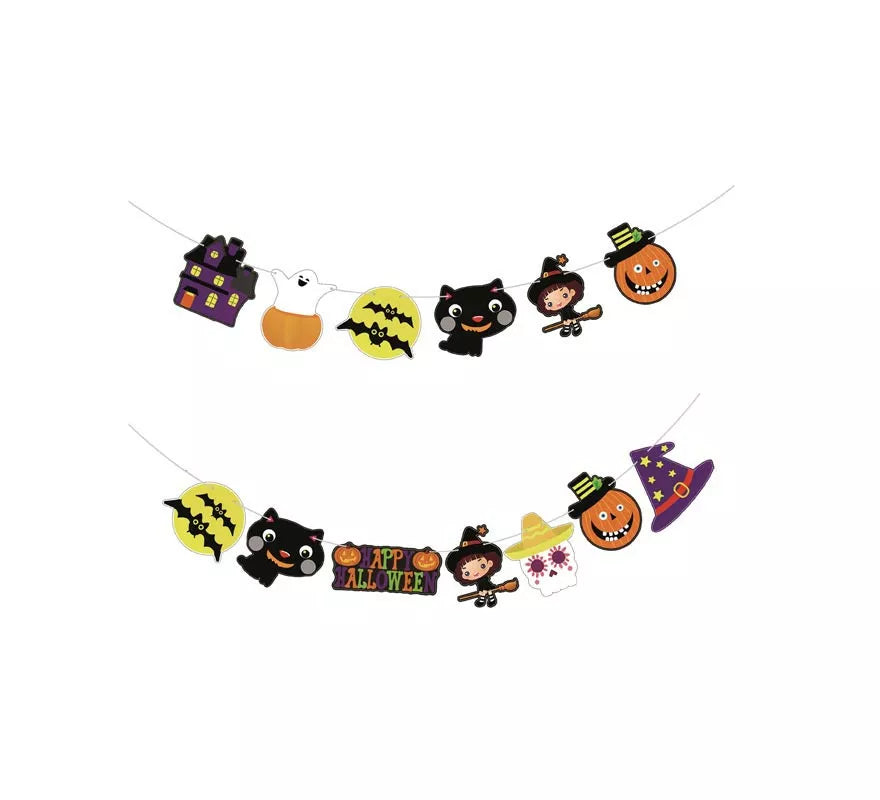 Translation missing: it.Guirnalda de Caricaturas niños Halloween de3 m