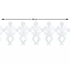 Ghirlanda di scheletro 300 cm