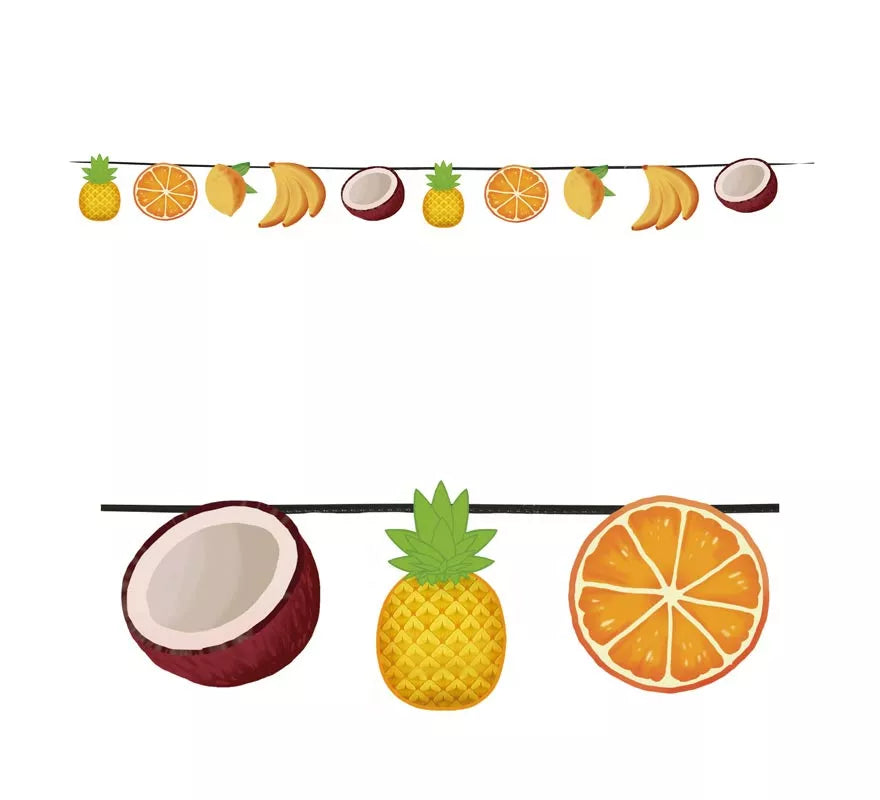 Translation missing: it.Guirnalda de Frutas de 15 piezas de 300 cm