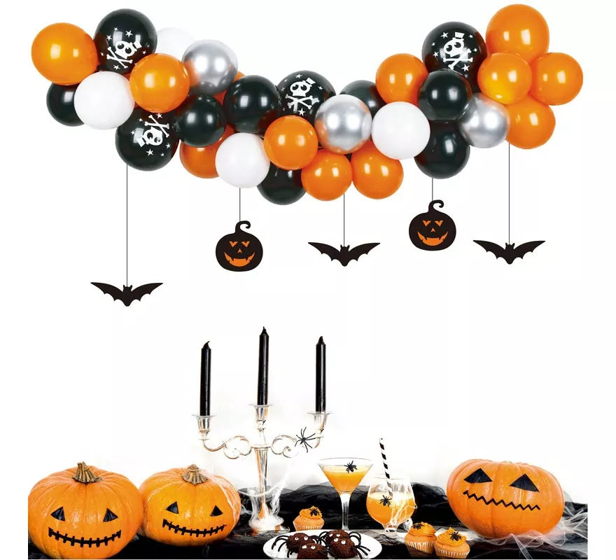 Translation missing: it.Guirnalda de Globos Sticker Halloween 33 Piezas
