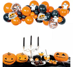 Adesivi per ghirlande di palloncini di Halloween , 45 pezzi