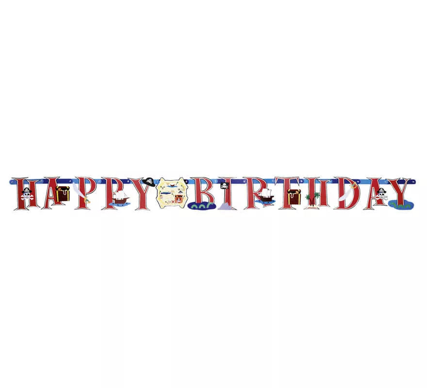 Translation missing: it.Guirnalda de Happy Birthday del Tesoro Pirata