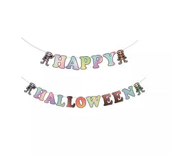 Ghirlanda olografica Happy Halloween da 3 m