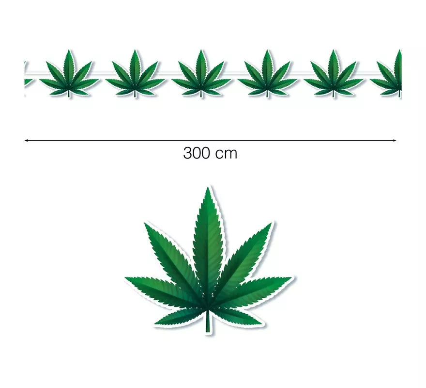 Translation missing: it.Guirnalda de Marihuana de 300 cm