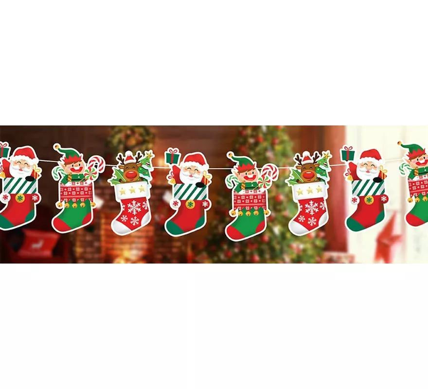 Translation missing: it.Guirnalda de Navidad de 300 cm y 16x16 cm por figura