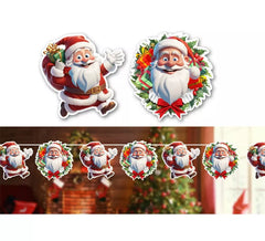 Ghirlanda di Babbo Natale 300x16 cm