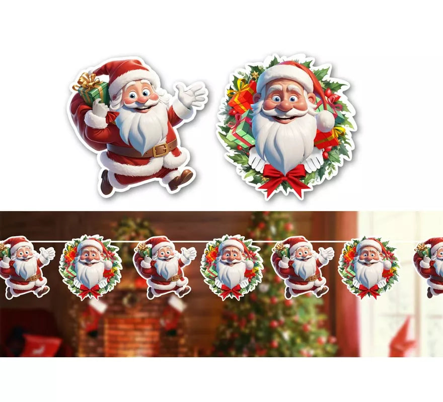 Translation missing: it.Guirnalda de Papá Noel de 300x16 cm