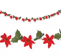 Garland piccolo Ponsetia 200 centimetri