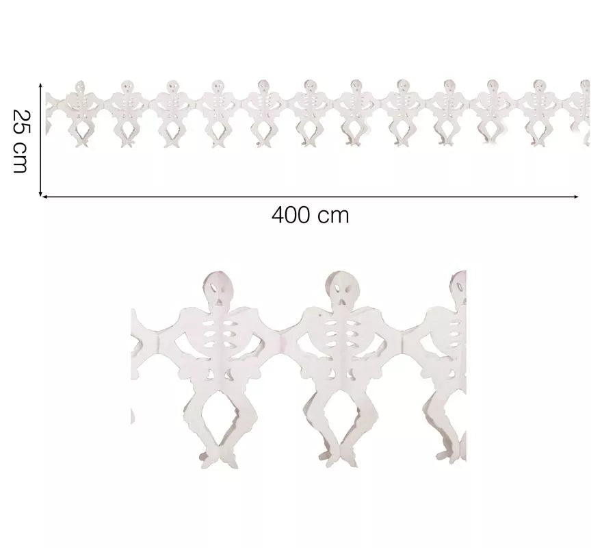Translation missing: it.Guirnalda Esqueletos 25 x 400 cm. para Halloween