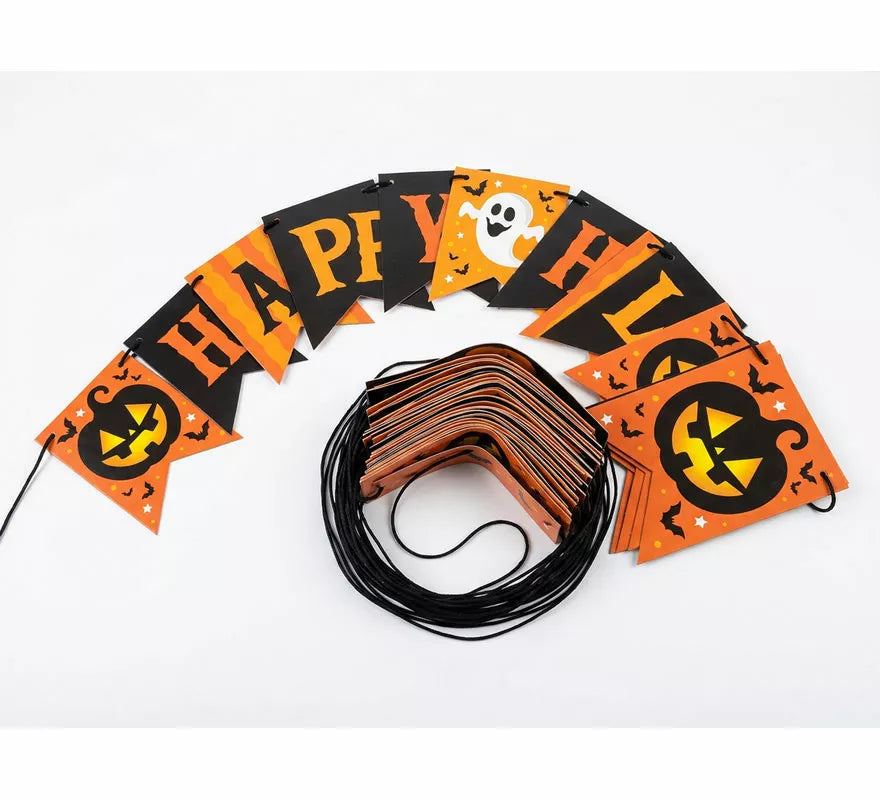 Translation missing: it.Guirnalda 'Happy Halloween' de 300 cm 20x15 cm