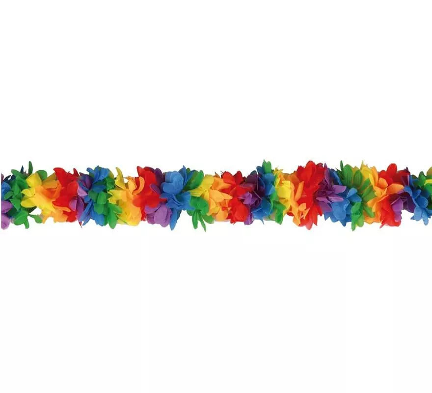 Translation missing: it.Guirnalda Hawaiana multicolor de 274 cm