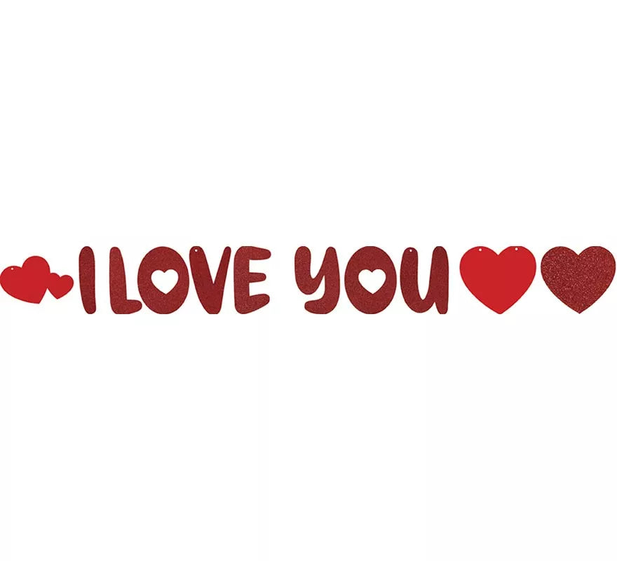 Translation missing: it.Guirnalda 'I Love You' de 300 cm