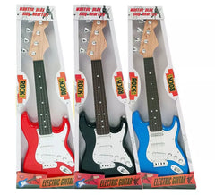 Chitarra elettrica giocattolo 46X17X4 cm in colori assortiti