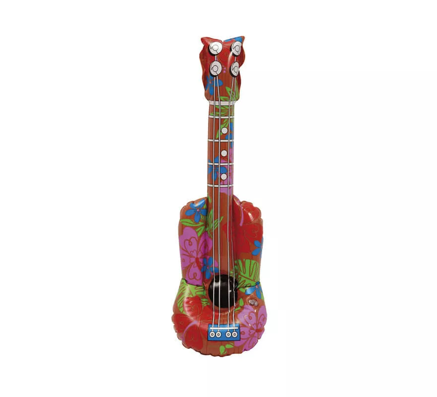 Translation missing: es.Guitarra Hinchable con dibujo de guitarra española de 60 cm
