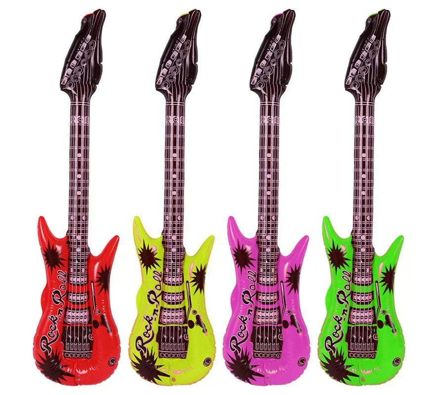 Translation missing: it.Guitarra Hinchable en colores surtidos de 88 cm