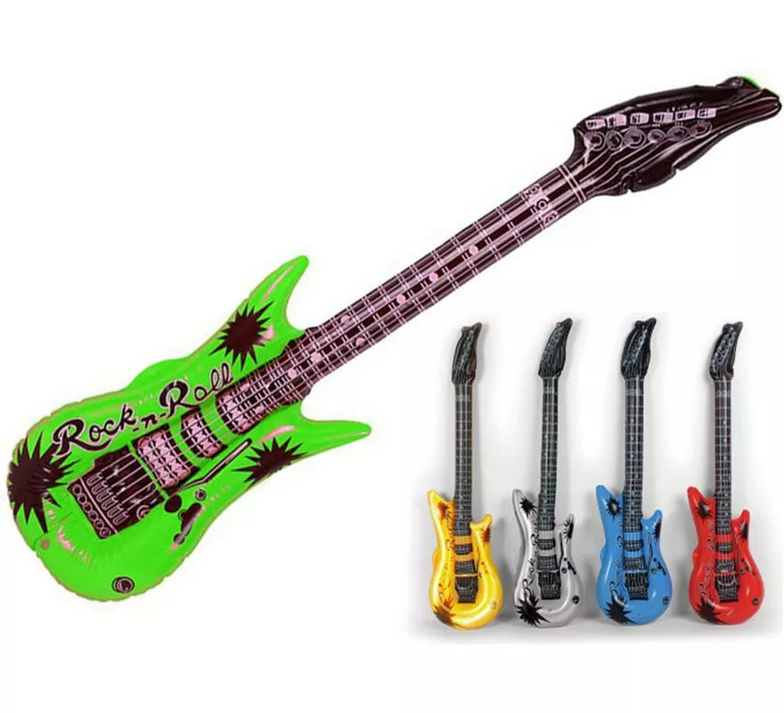 Translation missing: it.Guitarra Rock Hinchable de 90 cm en colores surtidos