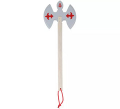 Hacha Medieval de madera