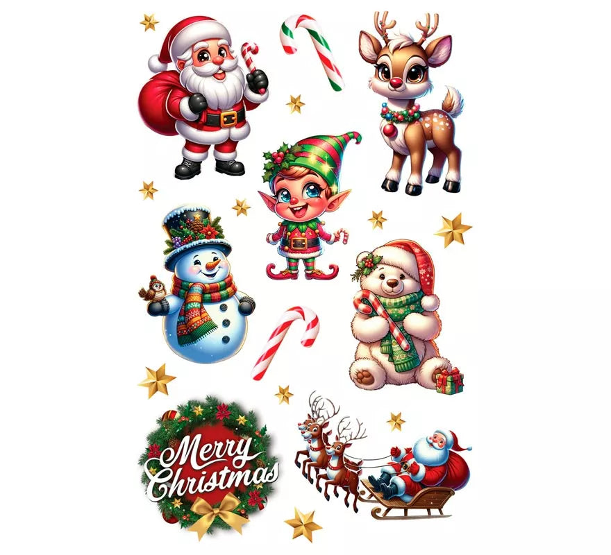 Translation missing: it.Hoja Tatuaje Navideños