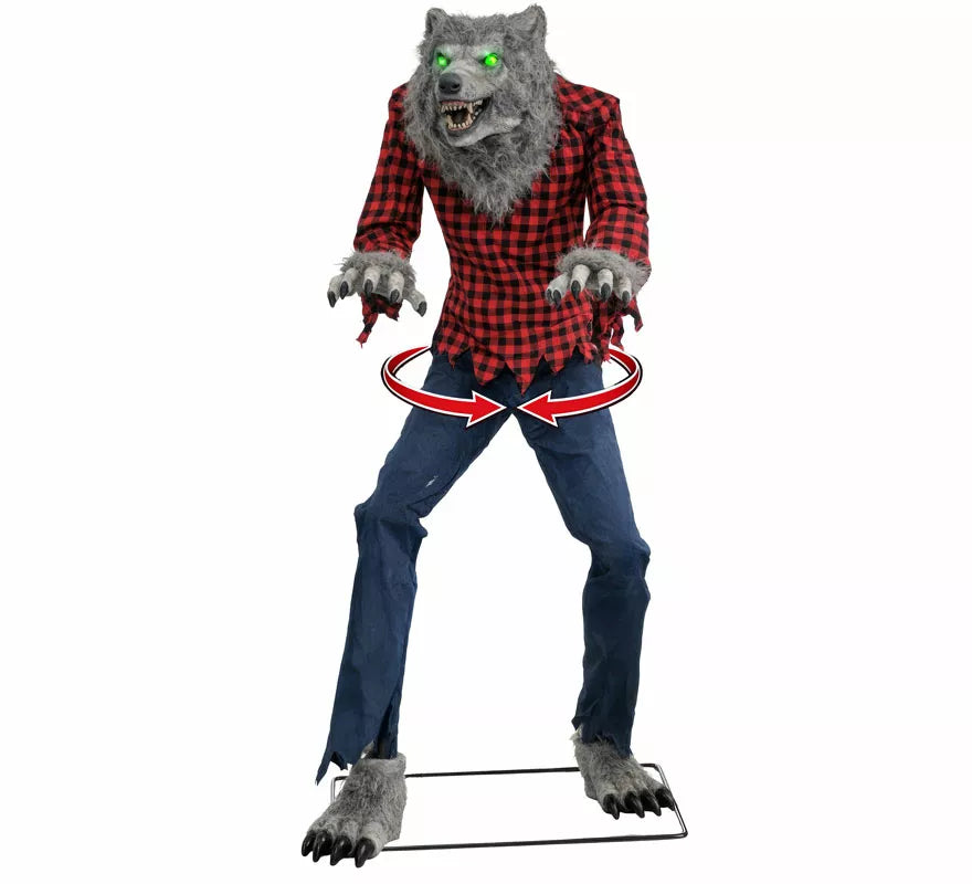 Translation missing: it.Hombre Lobo con Luz, Sonido y Movimiento de 205 cm