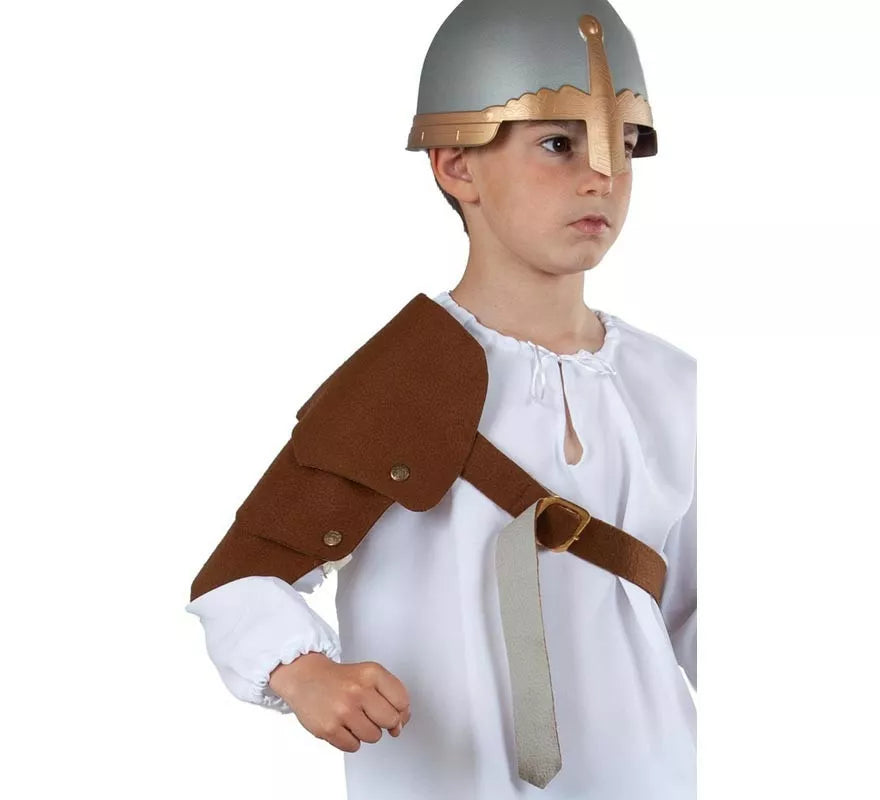 Translation missing: it.Hombrera Medieval marrón infantil