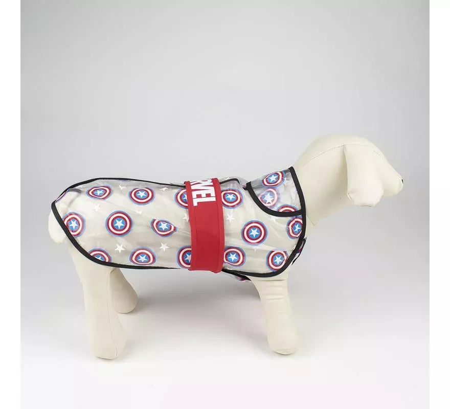 Translation missing: es.Impermeable Ajustable para Perro de Capitan America