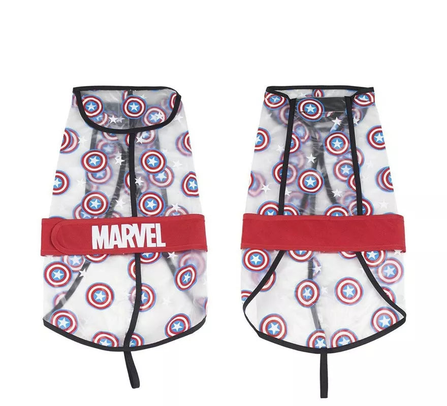 Translation missing: es.Impermeable Ajustable para Perro de Capitan America