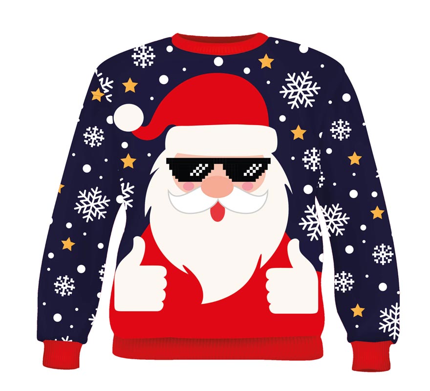 Translation missing: it.Jersey Navidad Papá Noel cool para niños