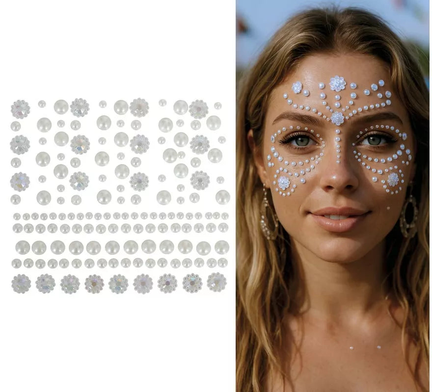 Translation missing: it.Joyas Adhesivas Faciales de Perlas