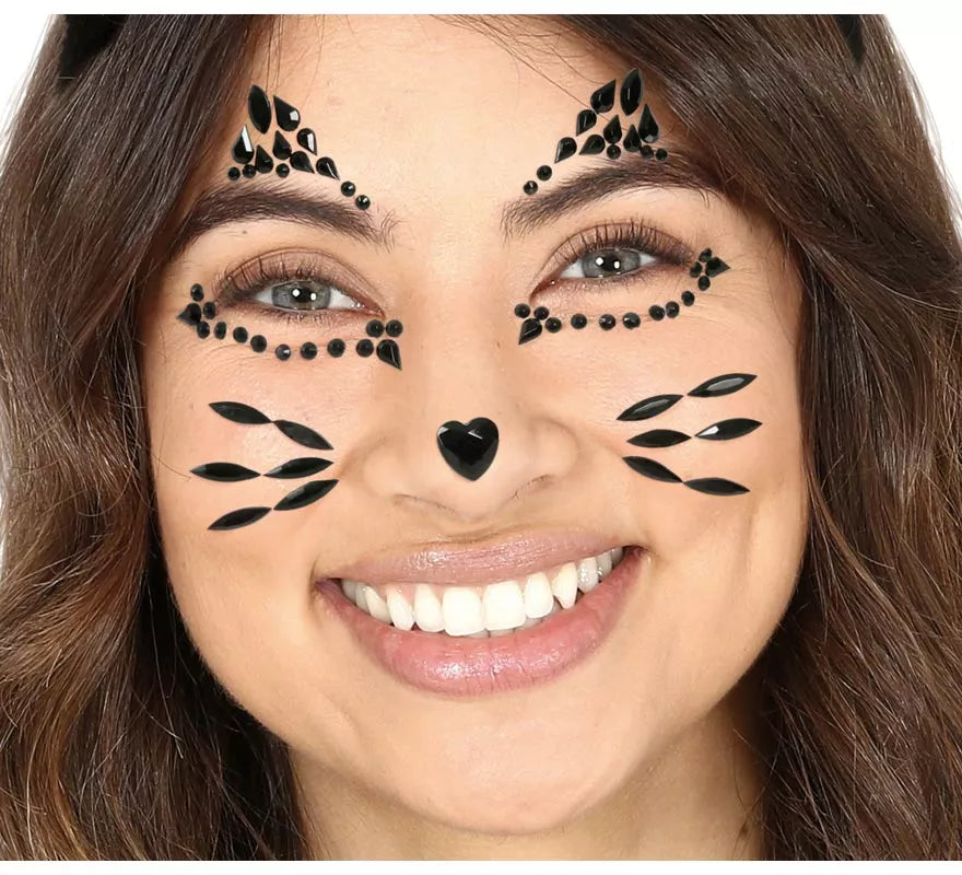 Translation missing: es.Joyas Faciales Adhesivas de Gatita