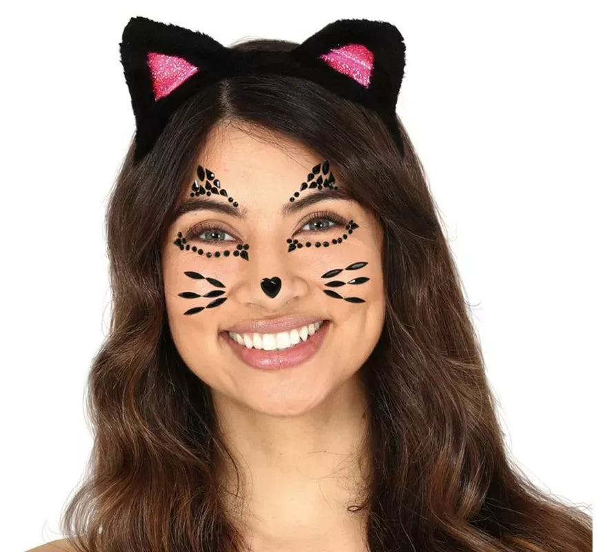 Translation missing: es.Joyas Faciales Adhesivas de Gatita