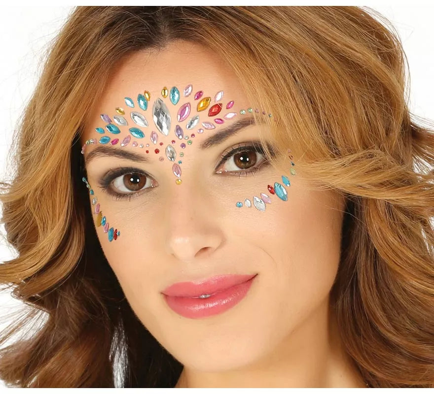 Translation missing: it.Joyas Faciales Adhesivas Multicolor