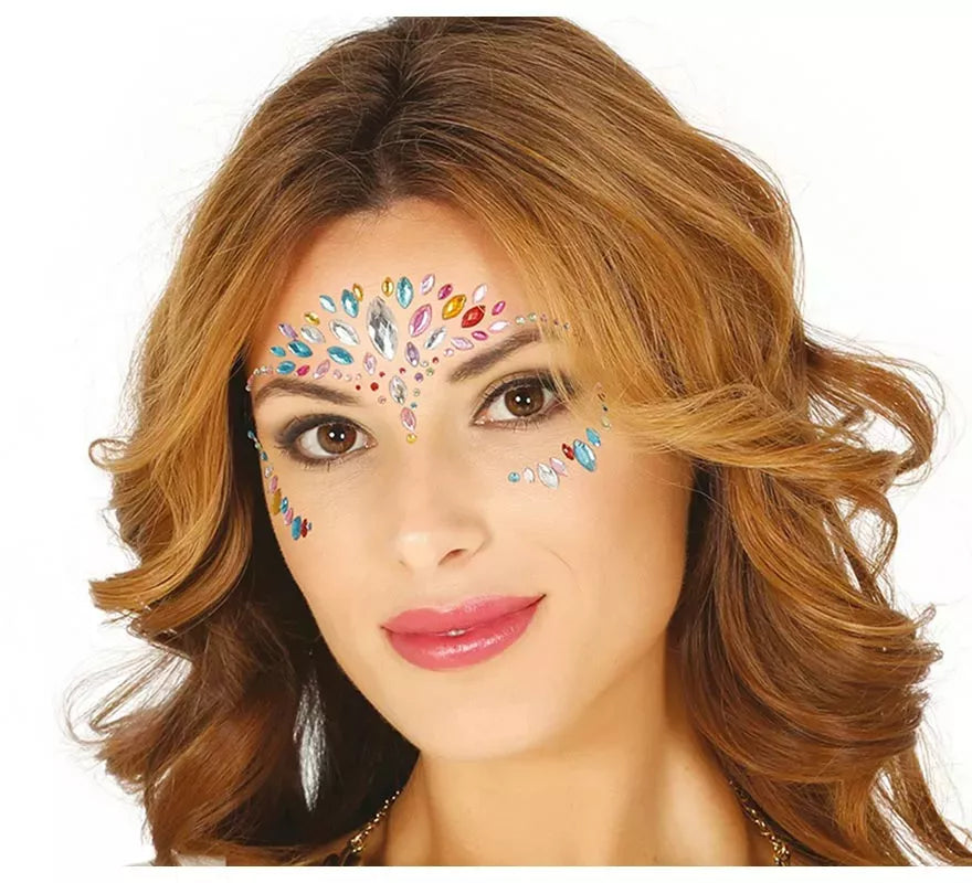 Translation missing: it.Joyas Faciales Adhesivas Multicolor