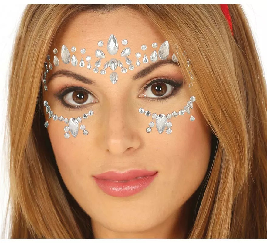 Translation missing: it.Joyas Faciales Adhesivas Plateadas