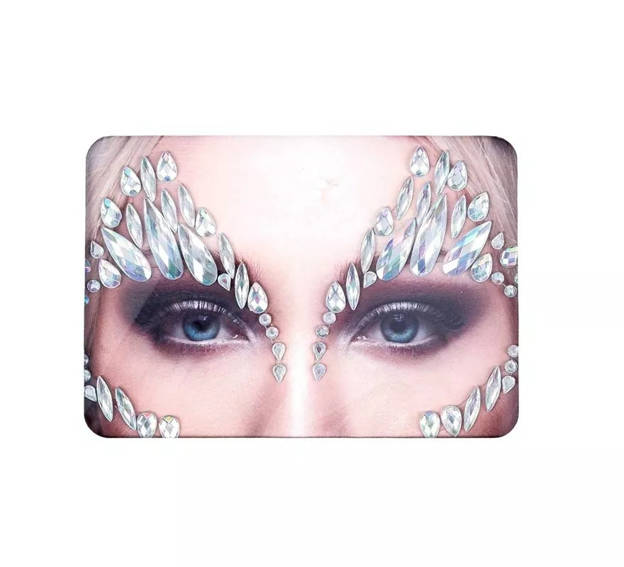 Translation missing: it.Joyas Faciales gotas plateadas brillantes