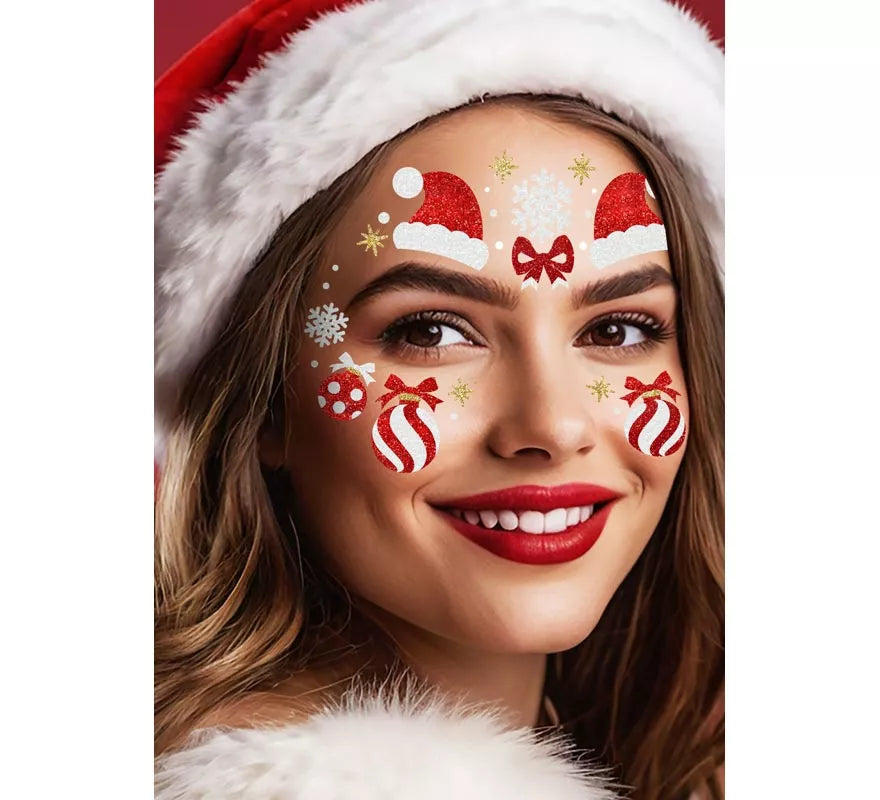 Translation missing: it.Joyas Faciales Papá Noel con Purpurina