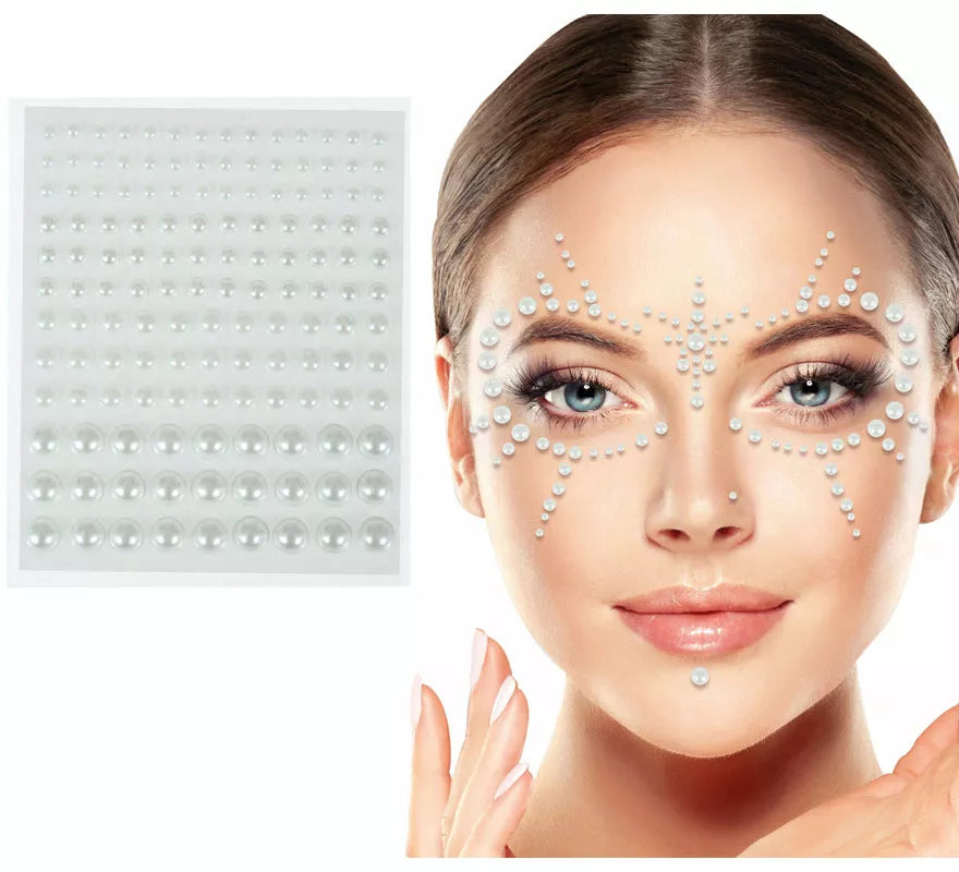 Translation missing: it.Joyas Faciales Perlas surtidas de 10x20 cm adulto