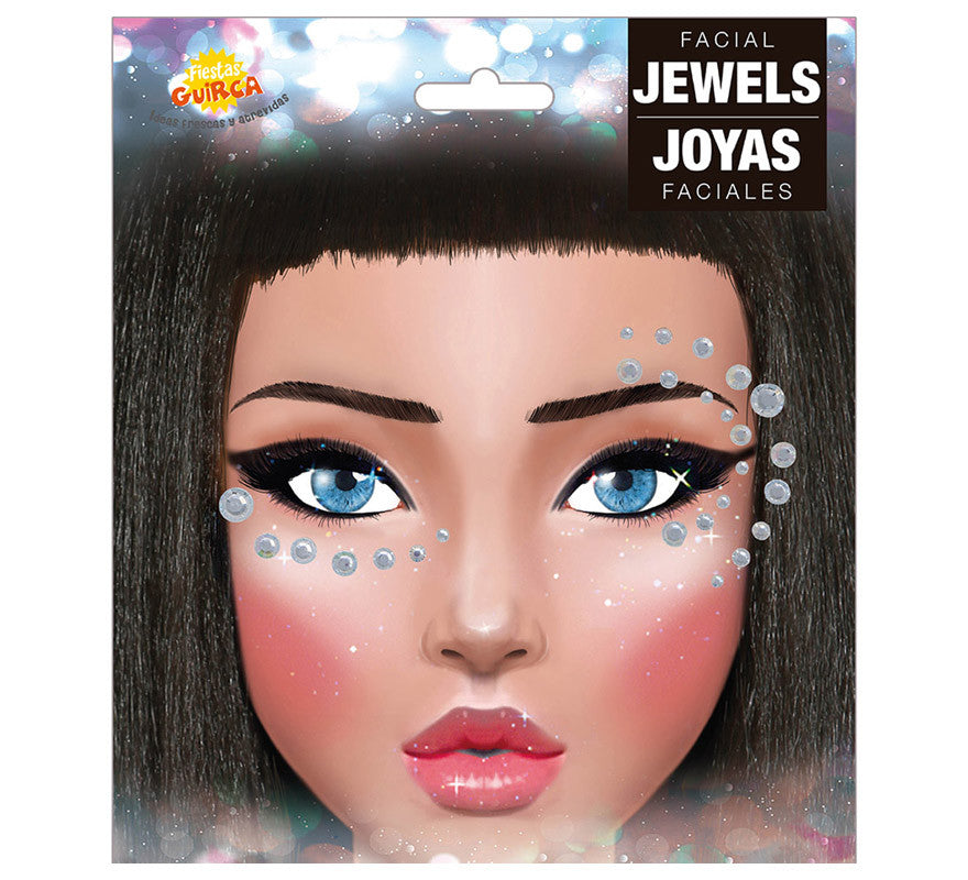 Joyas Faciales Plata Adhesivas