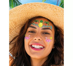 Gioielli per il viso tropicali