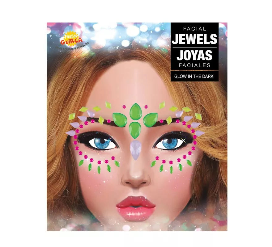 Translation missing: es.Joyas Faciales verde neón