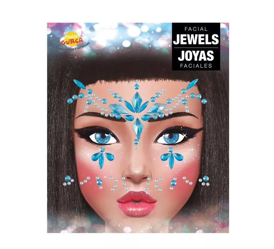 Translation missing: it.Joyas Faciales y Uñas azul Diamantes elegantes
