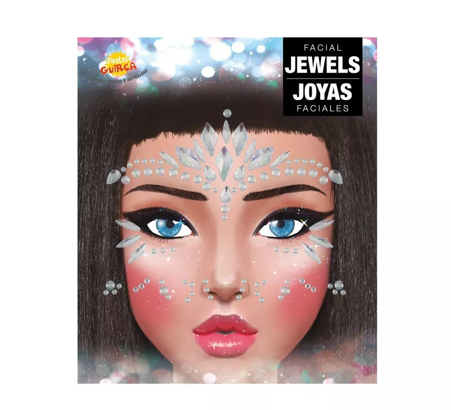 Translation missing: es.Joyas Faciales y Uñas plateado Diamantes elegantes