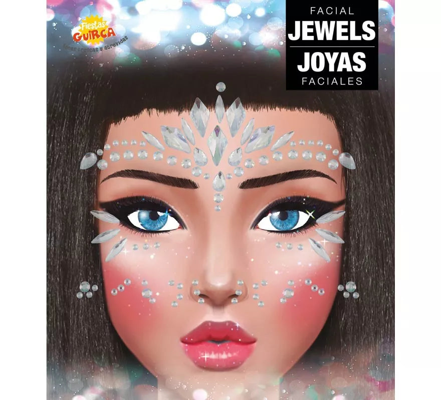 Translation missing: es.Joyas Faciales y Uñas plateado Diamantes elegantes