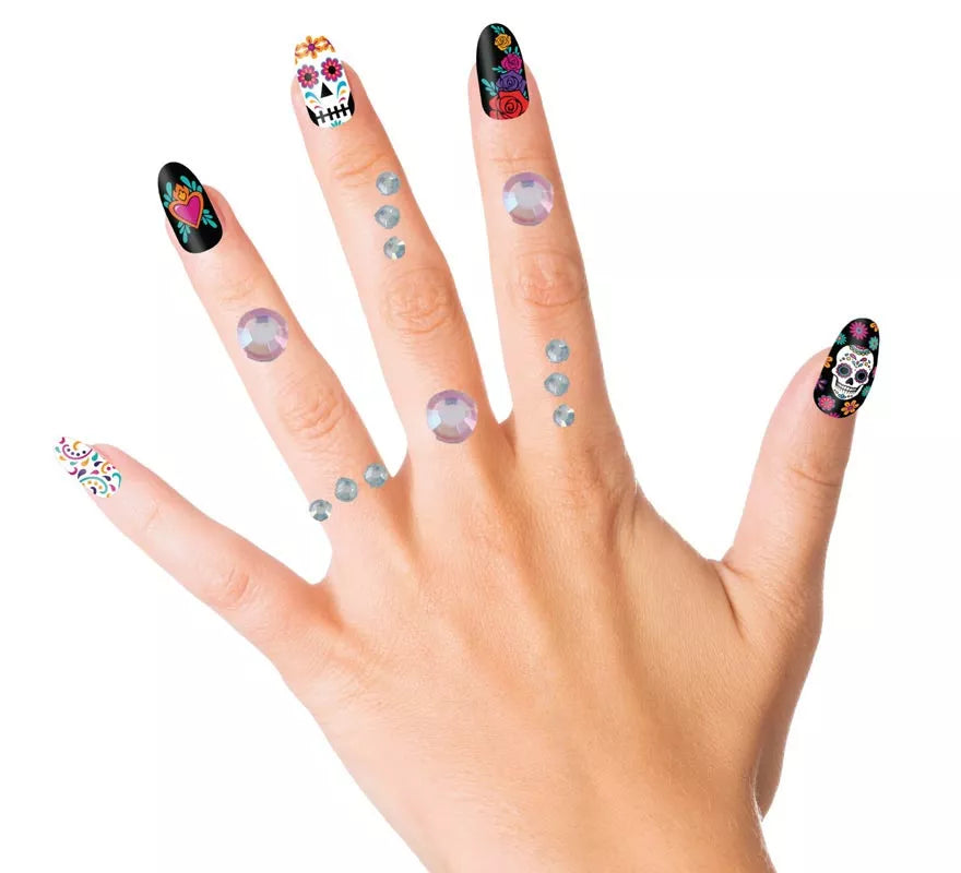 Translation missing: it.Joyas Faciales y Uñas rosa Diamantes elegantes