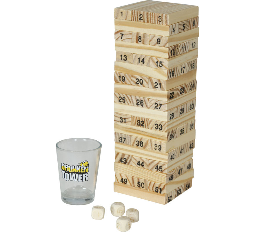 Translation missing: es.Juego de Equilibrio Bloques de madera y 4 Vasitos
