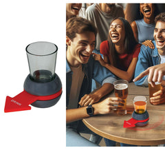 Gioco di frecce rotanti con tazza da 10 cm